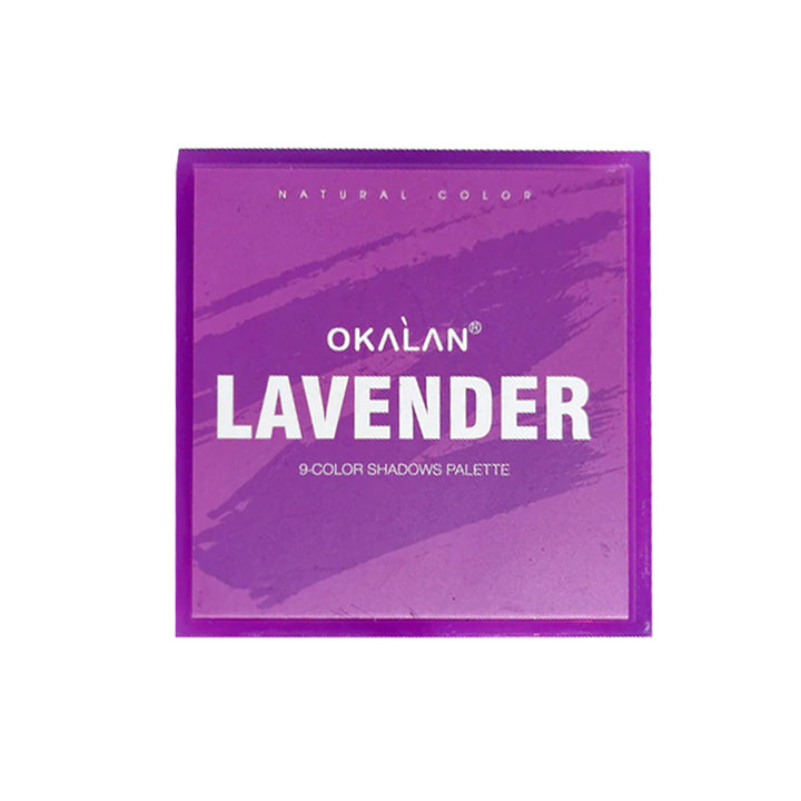 OKALAN Lavender 9 Color Eyeshadow Palette