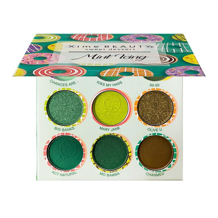 XIMEBEAUTY Mint Icing 9 Color Eyeshadow Palette