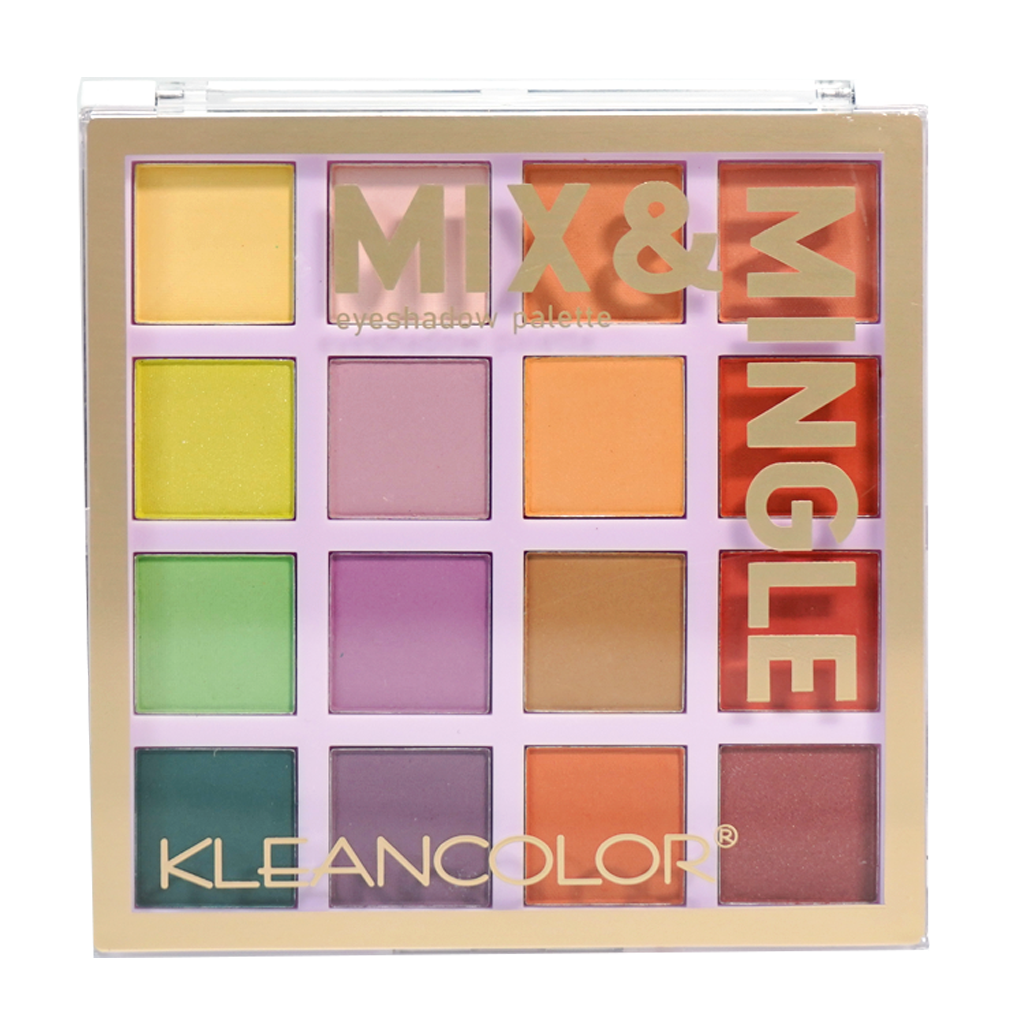 KLEANCOLOR Mix And Mingle 04 Speed Dating 16 Color Eyeshadow Palette