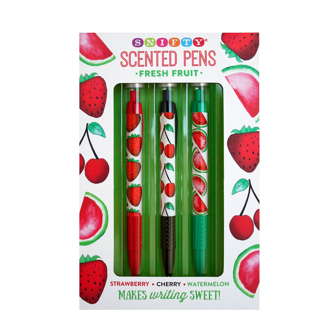SNIFTY Fresh Fruit Scented Pen Set