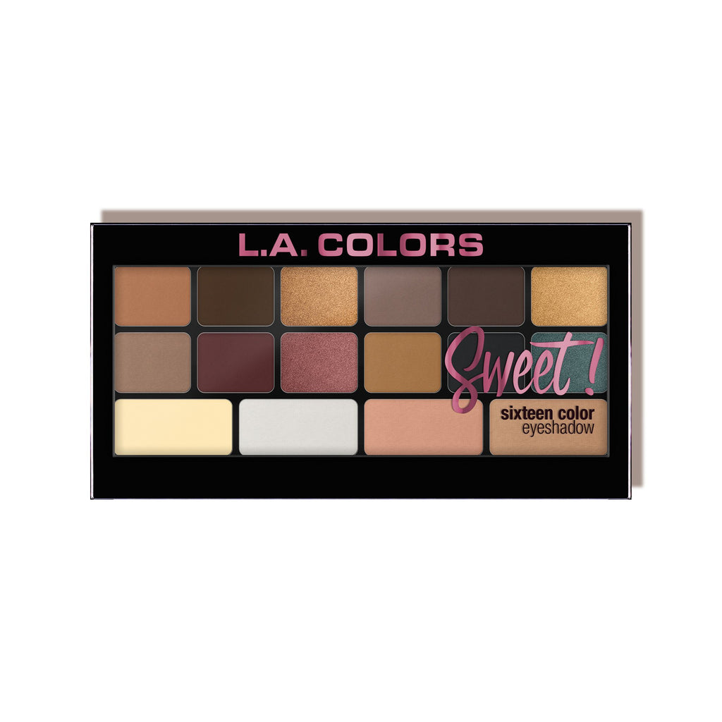 LACOLORS Sweet 16 Color Eyeshadow Palette