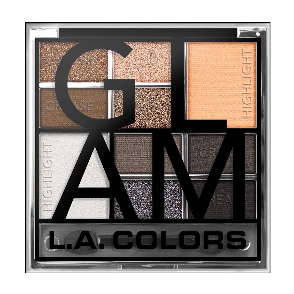 LACOLORS Color Block 10 Color Eyeshadow Palette