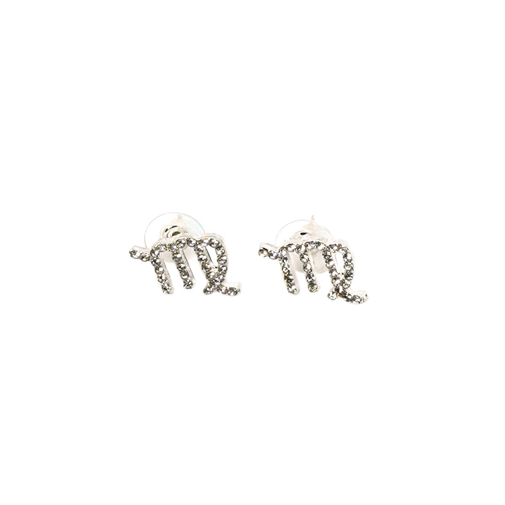 FASHIONJEWELRY Horoscopes In Color Silver Earrings