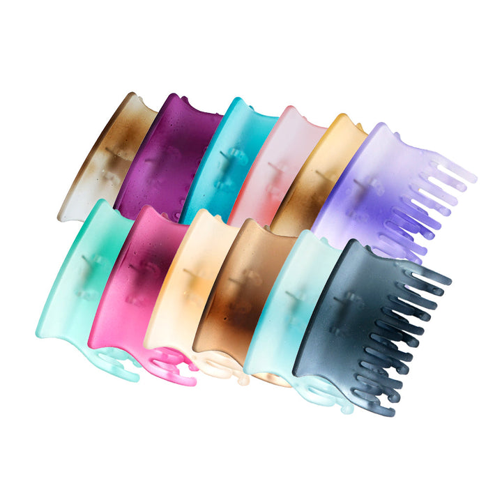 FASHIONJEWELRY Hair Claw Clips Assorted Colors