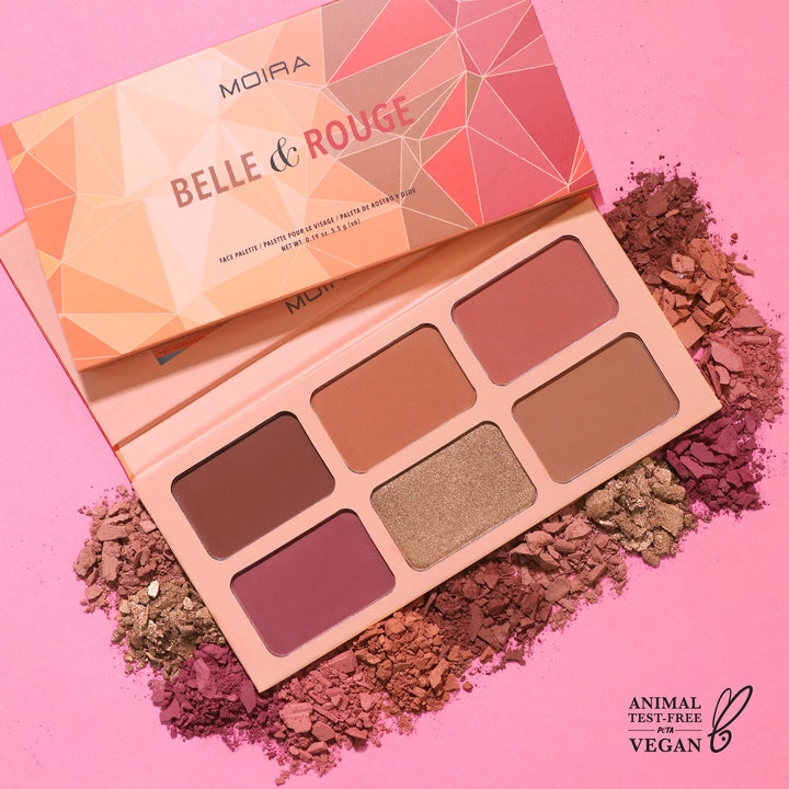 MOIRA Belle And Rouge Palette