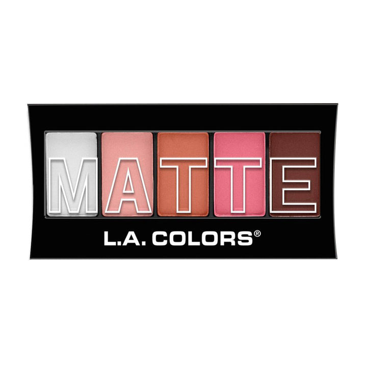 LACOLORS Color Matte 5 Color Eyeshadow Palette