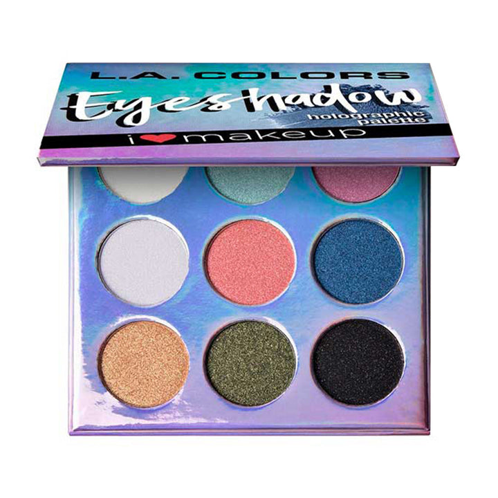 LACOLORS Beauty Booklet 9 Color Eyeshadow Palette