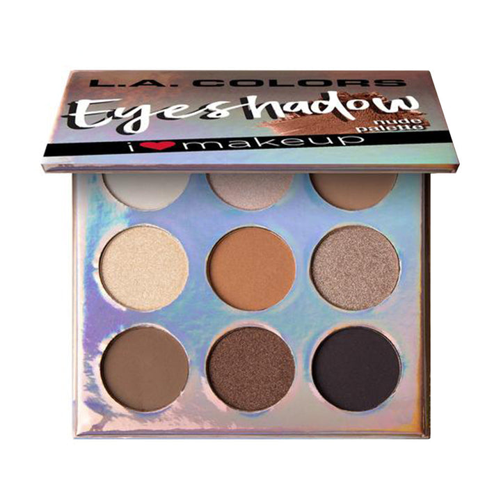 LACOLORS Beauty Booklet 9 Color Eyeshadow Palette