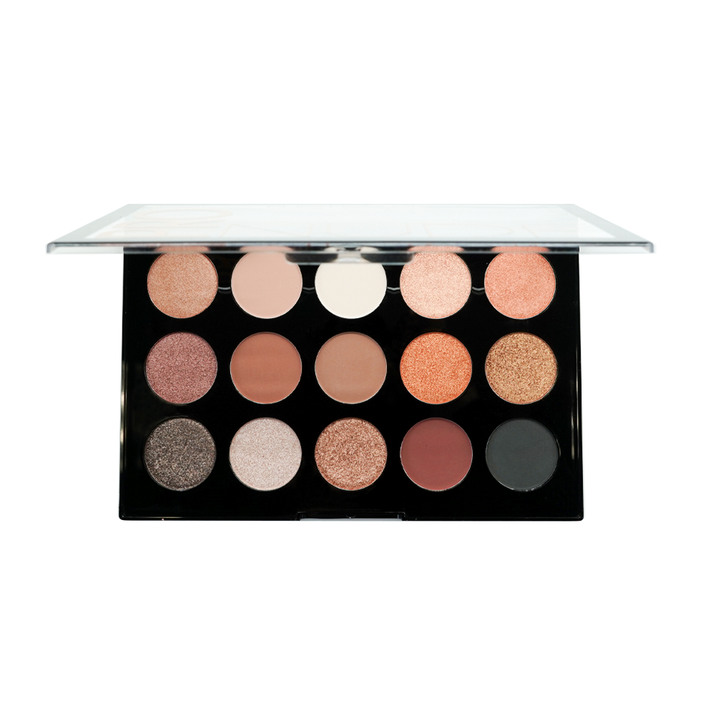 KLEANCOLOR Pro Nude Exposed 15 Color Eyeshadow Palette