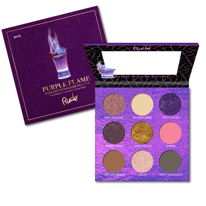 RUDE Cocktail Party 9 Color Eyeshadow Palette