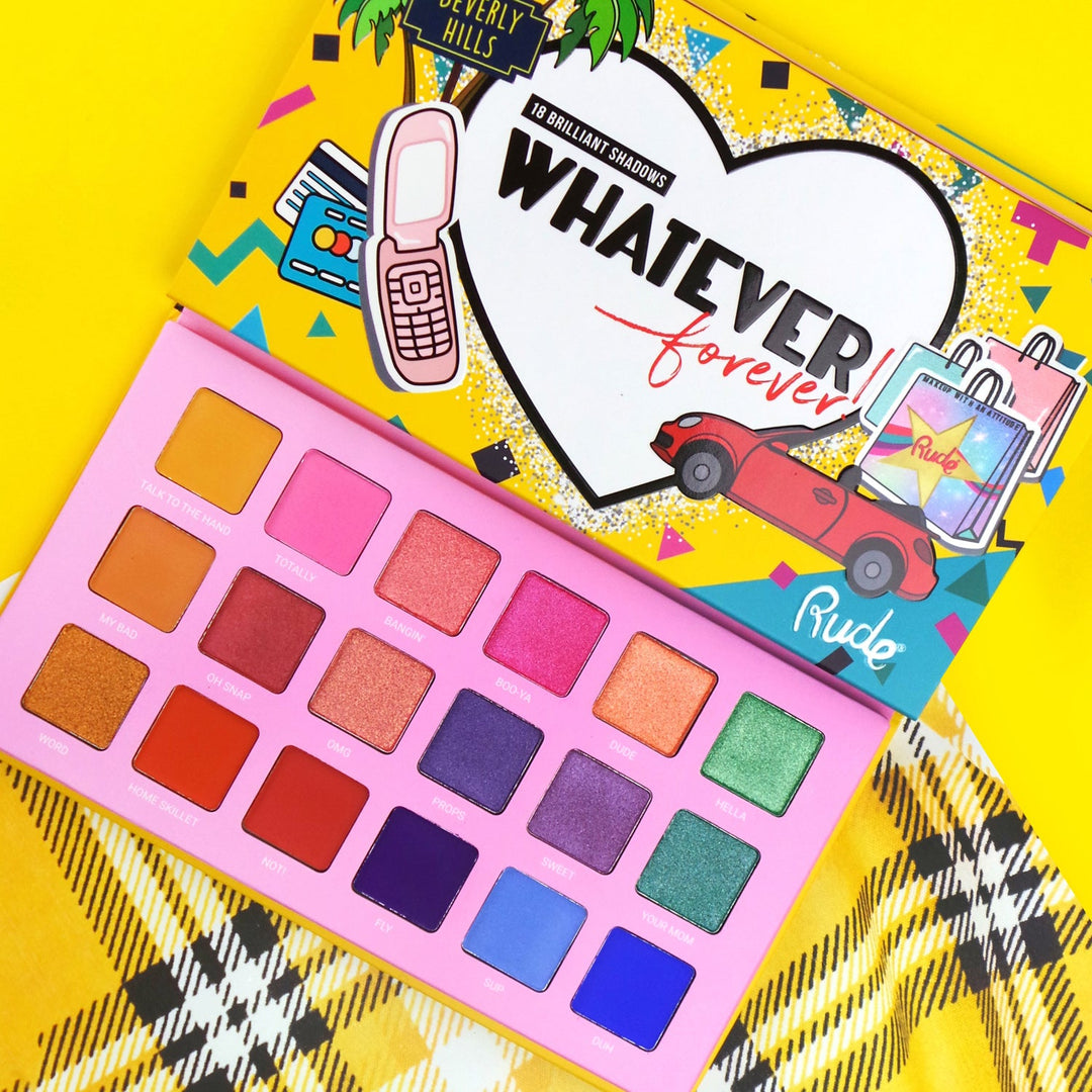 RUDE Whatever Forever 18 Color Eyeshadow Palette