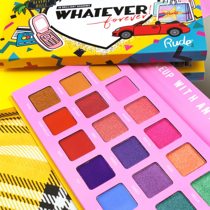 RUDE Whatever Forever 18 Color Eyeshadow Palette